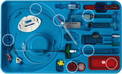 Image: The ArrowEVOLUTION PICC kit (photo courtesy Teleflex).